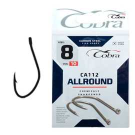 Крючки Cobra ALLROUND (CA112) № 8 (10шт.) 02.07.2021 14 51 46