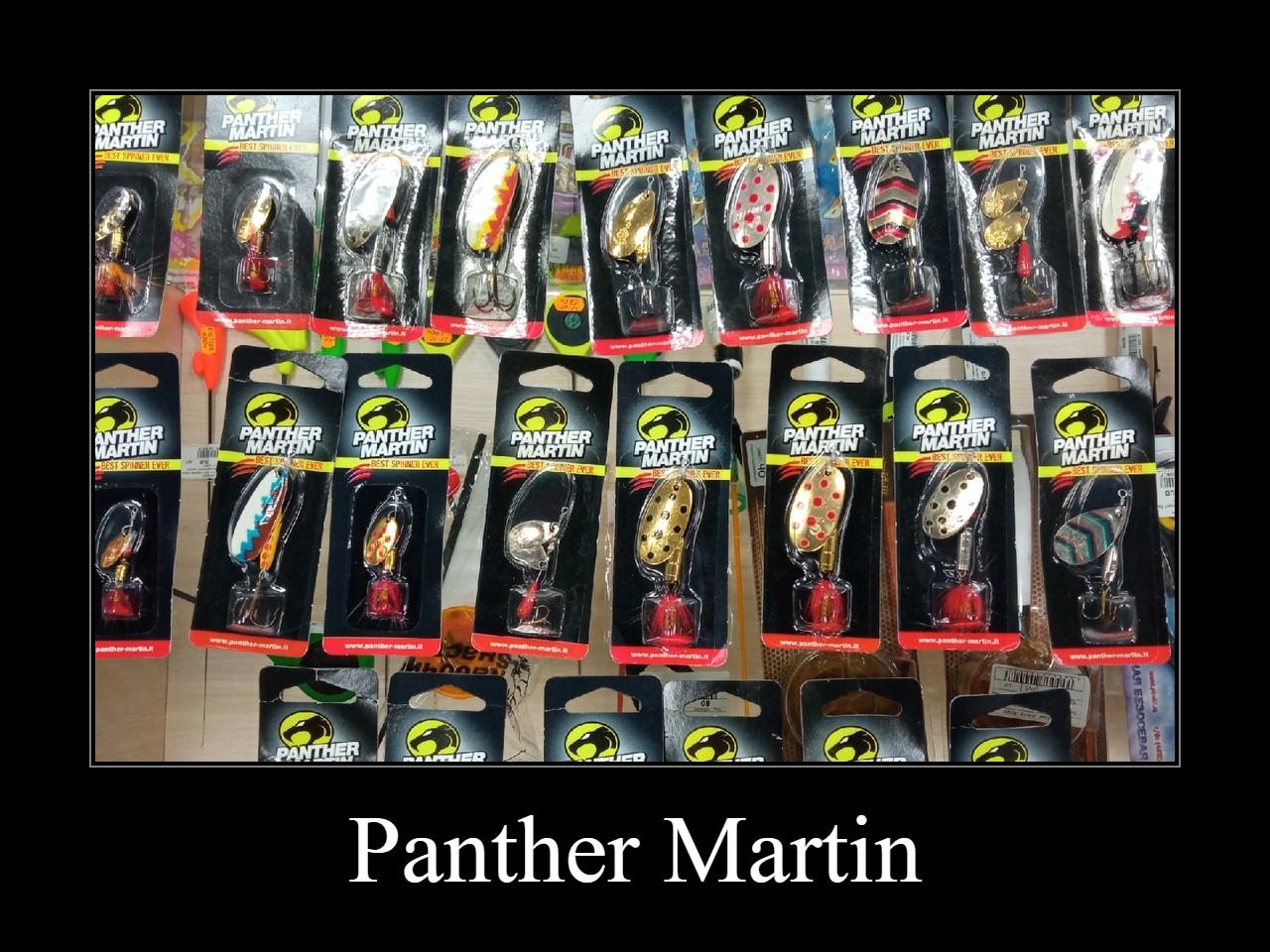 Поступление итальянских вращающихся блёсен Panther Martin